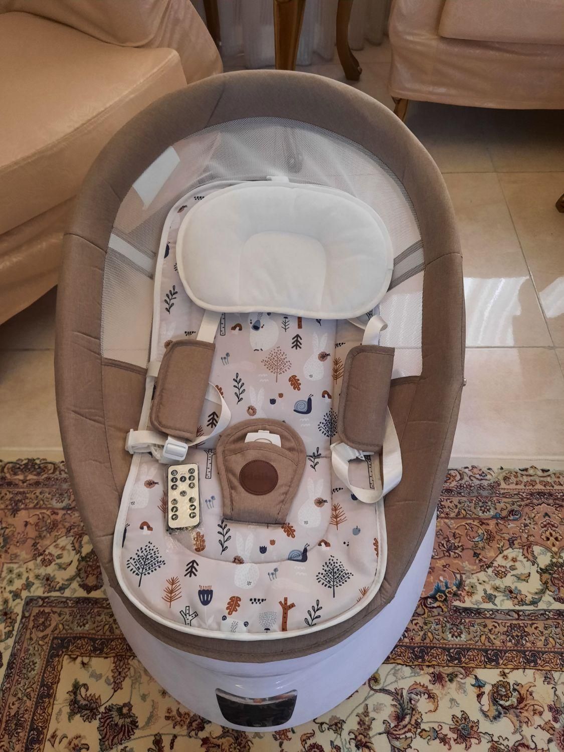 گهواره برقی کیدیلو۱۳آهنگ پیش فرض۵ مدل صدای طبیعت|اسباب و اثاث بچه|رشت, منظریه|دیوار
