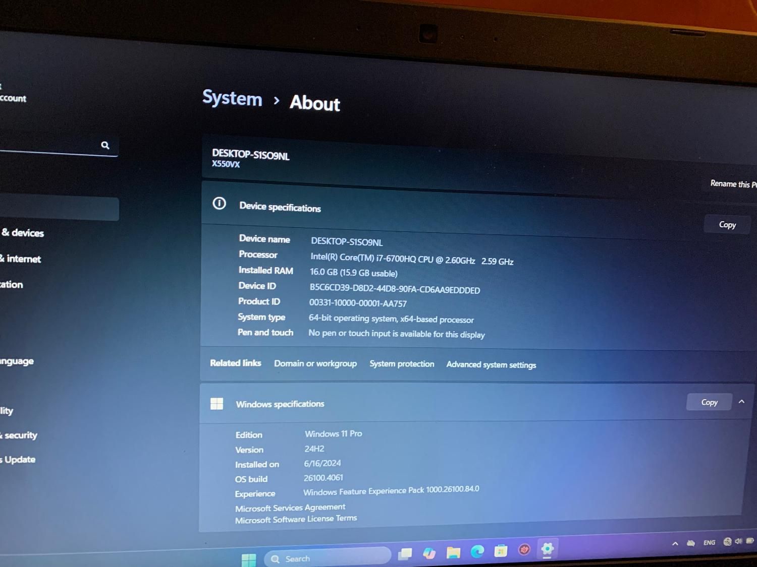 لپ تاپ  قدرتمند ASUS X550VX - گرافیک 4 گیگ|رایانه همراه|اردبیل, |دیوار