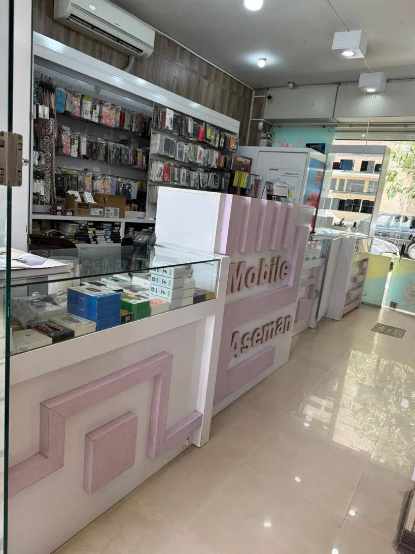 دکور MDF کامل فروشگاه موبایل (به صورت یکجا)|فروشگاه و مغازه|اصفهان, میرعماد|دیوار
