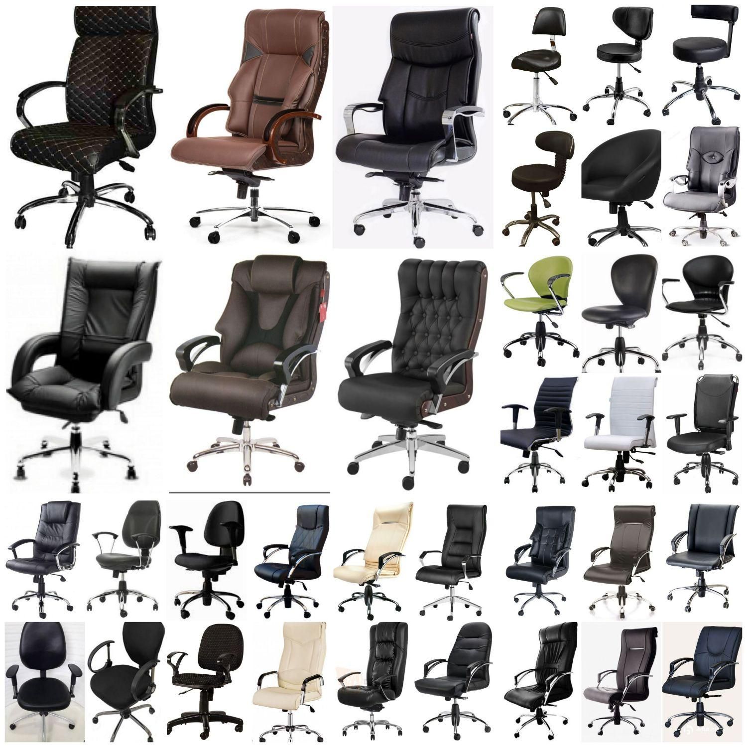 انواع صندلی های نو مدیریتی.|دفتر کار|قزوین, |دیوار