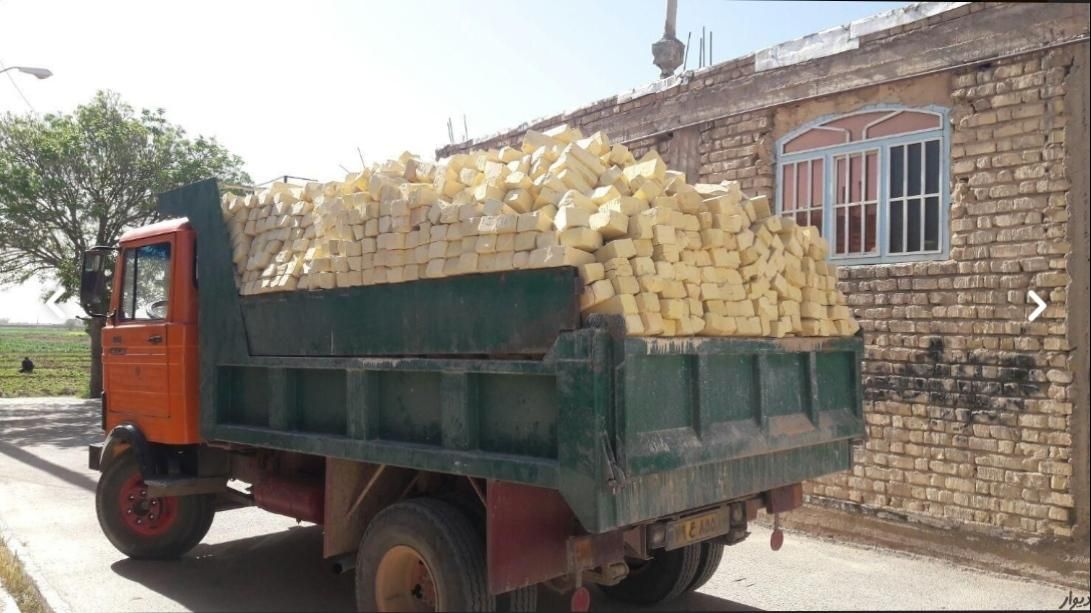 خاور کمپرسی بابکت حمل نخاله ماسه شسته آجر گل باغچه|خدمات حمل و نقل|شیراز, بعثت|دیوار