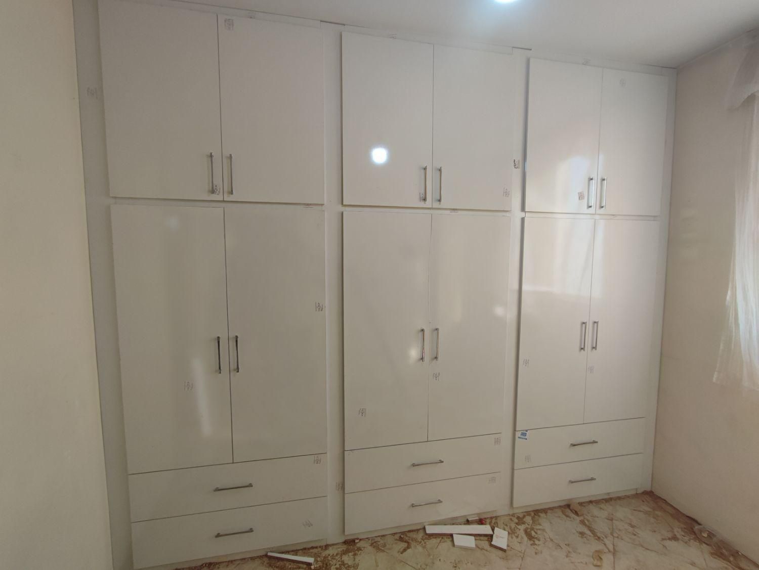 کمد دیواری طرح۱۰ سه در سه|جاکفشی، کمد، دراور|مشهد, شهید مطهری|دیوار