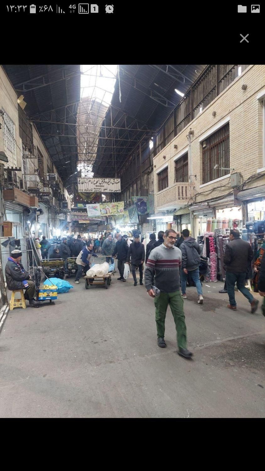مغازه ۱۴ متر/بازارحمام چال/ غرق نور/پارچه/پوشاک|فروش مغازه و غرفه|تهران, بازار|دیوار
