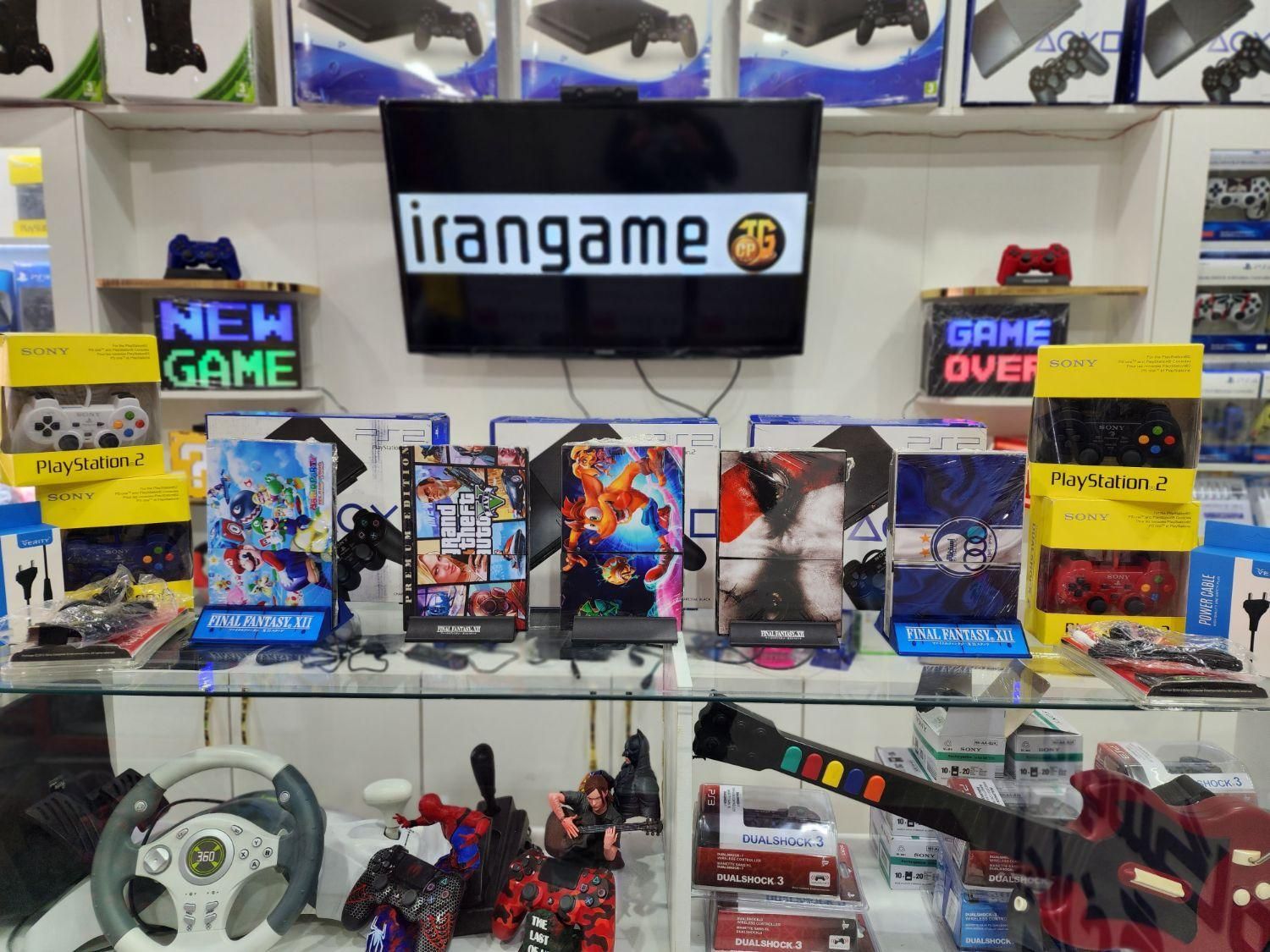 پلی استیشن 2 سری جدید 10 کاره ضمانتی|کنسول، بازی ویدئویی و آنلاین|مشهد, طبرسی شمالی|دیوار