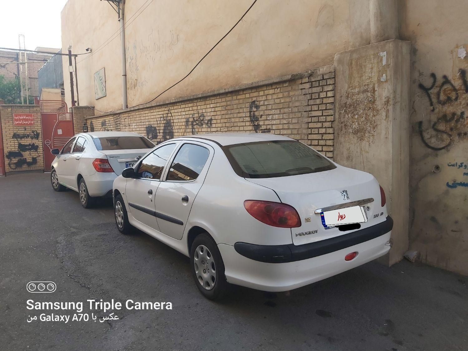 پژو 206 SD V8، مدل ۱۳۹۵|خودرو سواری و وانت|ارومیه, |دیوار