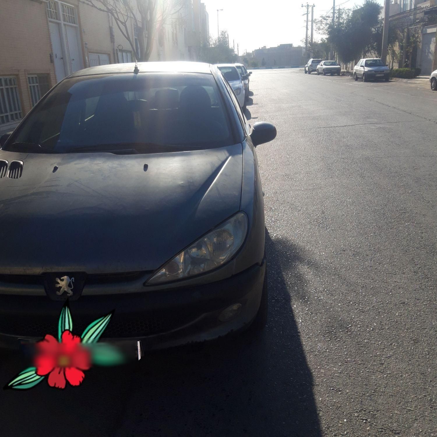 206 مدل ۸۵ دور رنگ|خودرو سواری و وانت|یزد, |دیوار