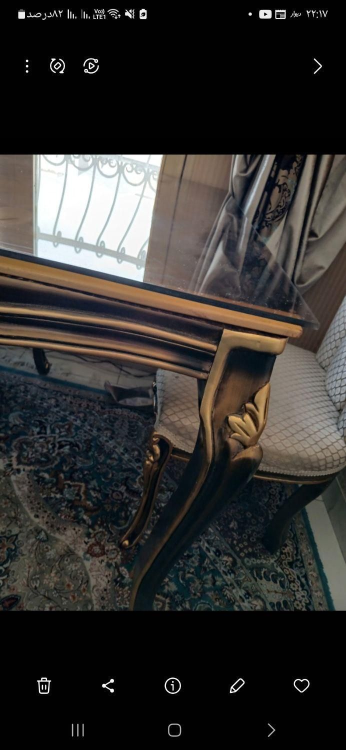 مبل ۹نفره وناهارخوری ۸نفره کلاسیک‌استیل|میز و صندلی غذاخوری|تهران, اباذر|دیوار