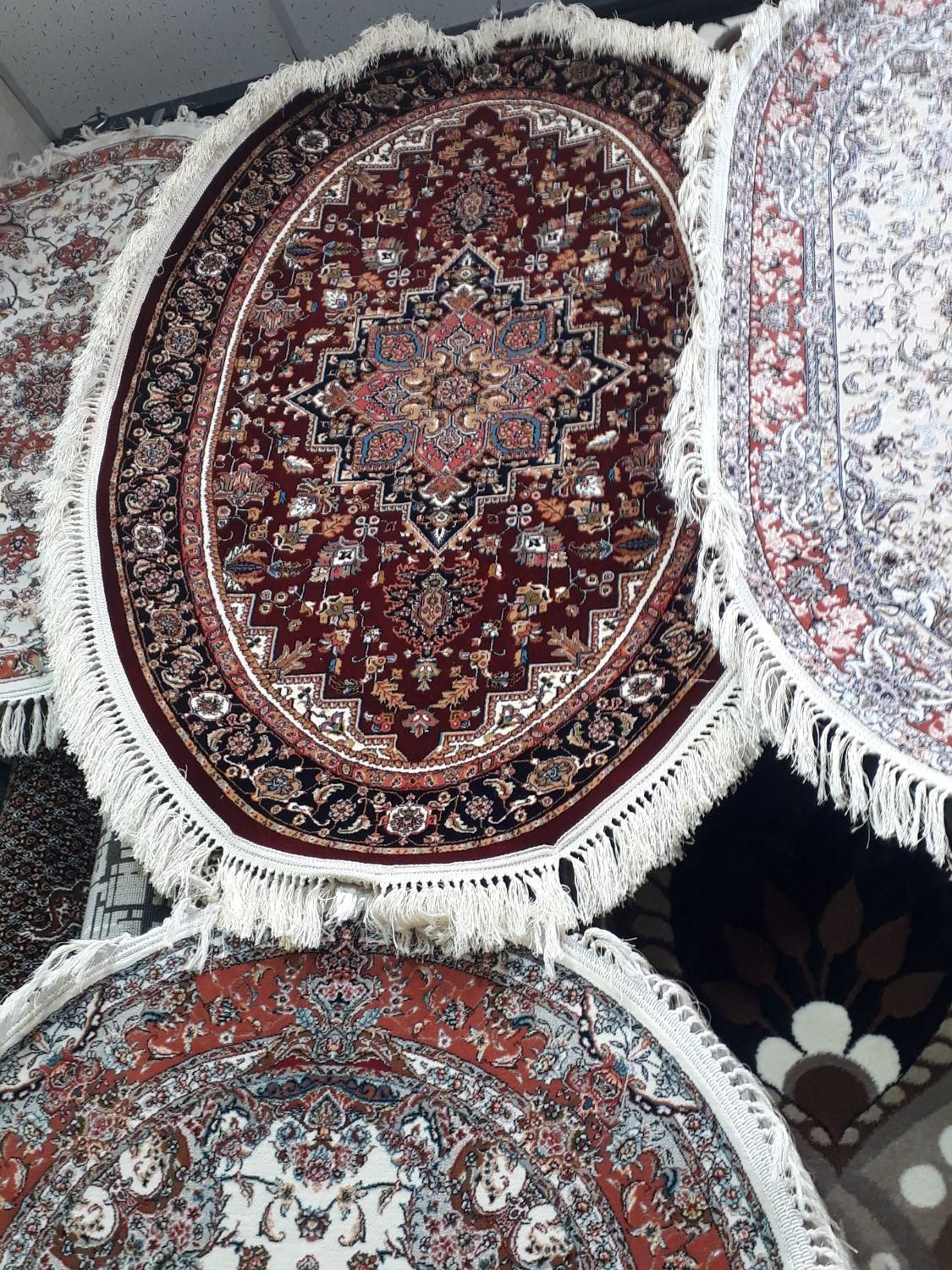 فرش هریس مارک‌سهندتهران بیضی۴مترسایز۱/۵×۲/۲۵|فرش|تبریز, |دیوار