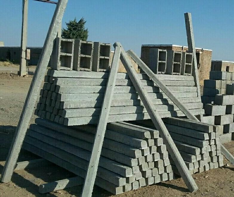پایه بتنی پایه فنس بتنی ستون بتنی پایه سیمانی تیرک|عمده‌فروشی|تاکستان, |دیوار