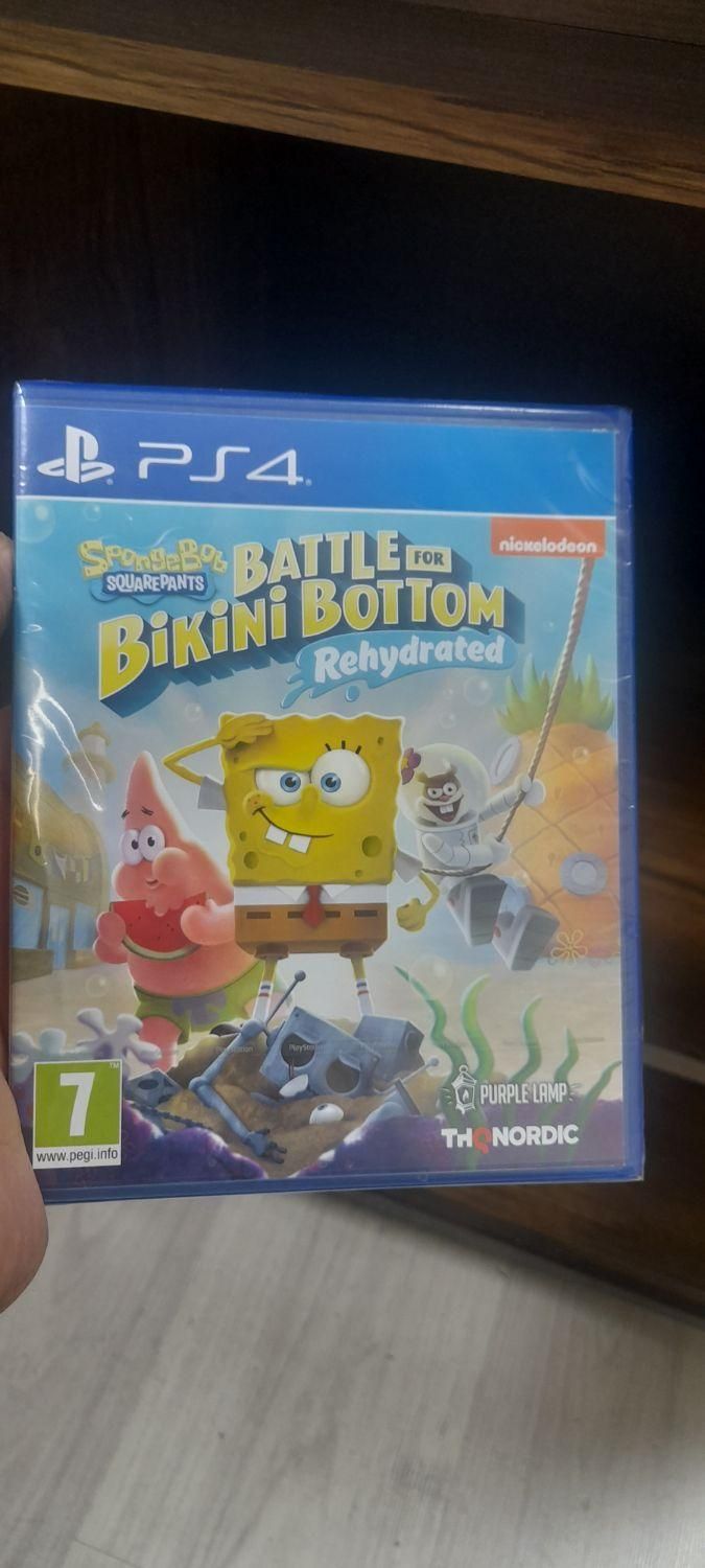 بازی ps4 باب اسفنجی ( spongebob ) آکبند|کنسول، بازی ویدئویی و آنلاین|تهران, میرداماد|دیوار