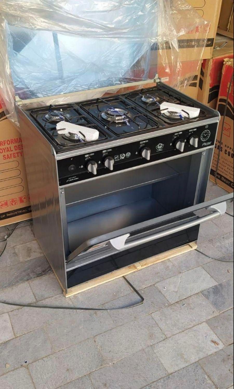 اجاق گاز طرح فر جنرال 5 شعله لعابی (فردوس کالا|اجاق گاز و لوازم برقی پختوپز|گرگان, |دیوار