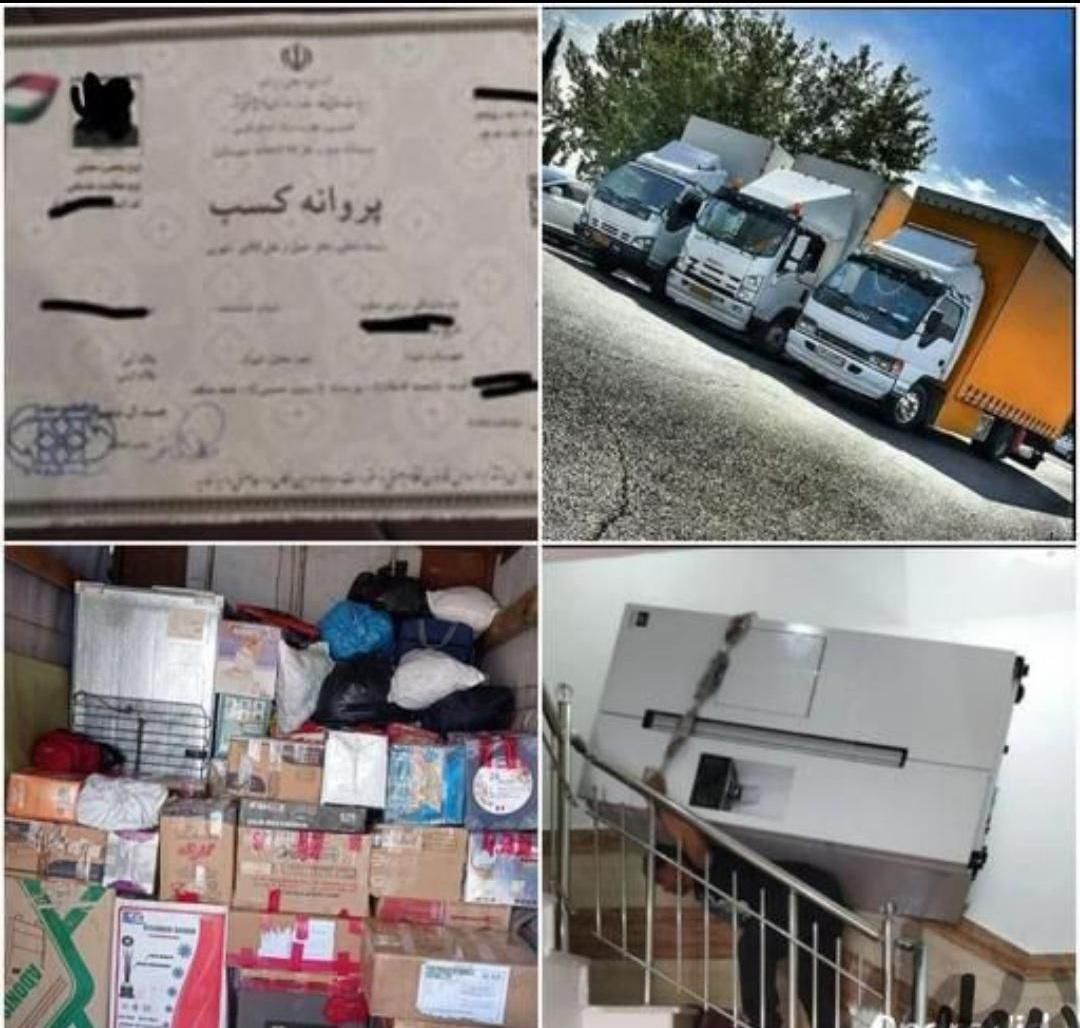 باربری چیدمان اثاثکشی منزل بارگیری تخلیه بسته بندی|خدمات حمل و نقل|کاشان, درب اصفهان|دیوار