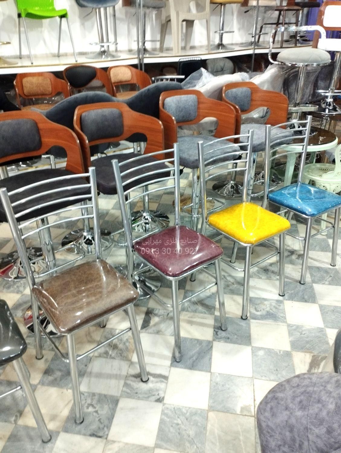 میز صندلی غذاخوری نهارخوری فلزی|میز و صندلی غذاخوری|اصفهان, آزادان|دیوار
