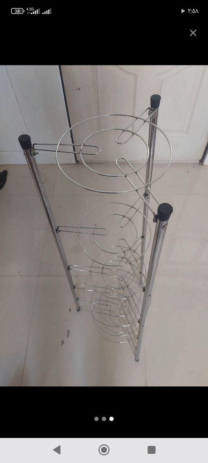 نظم دهنده یک قابلمه۲۰۰تومن|آب‌چکان و نظم‌دهنده ظروف|قم, شهر قائم|دیوار