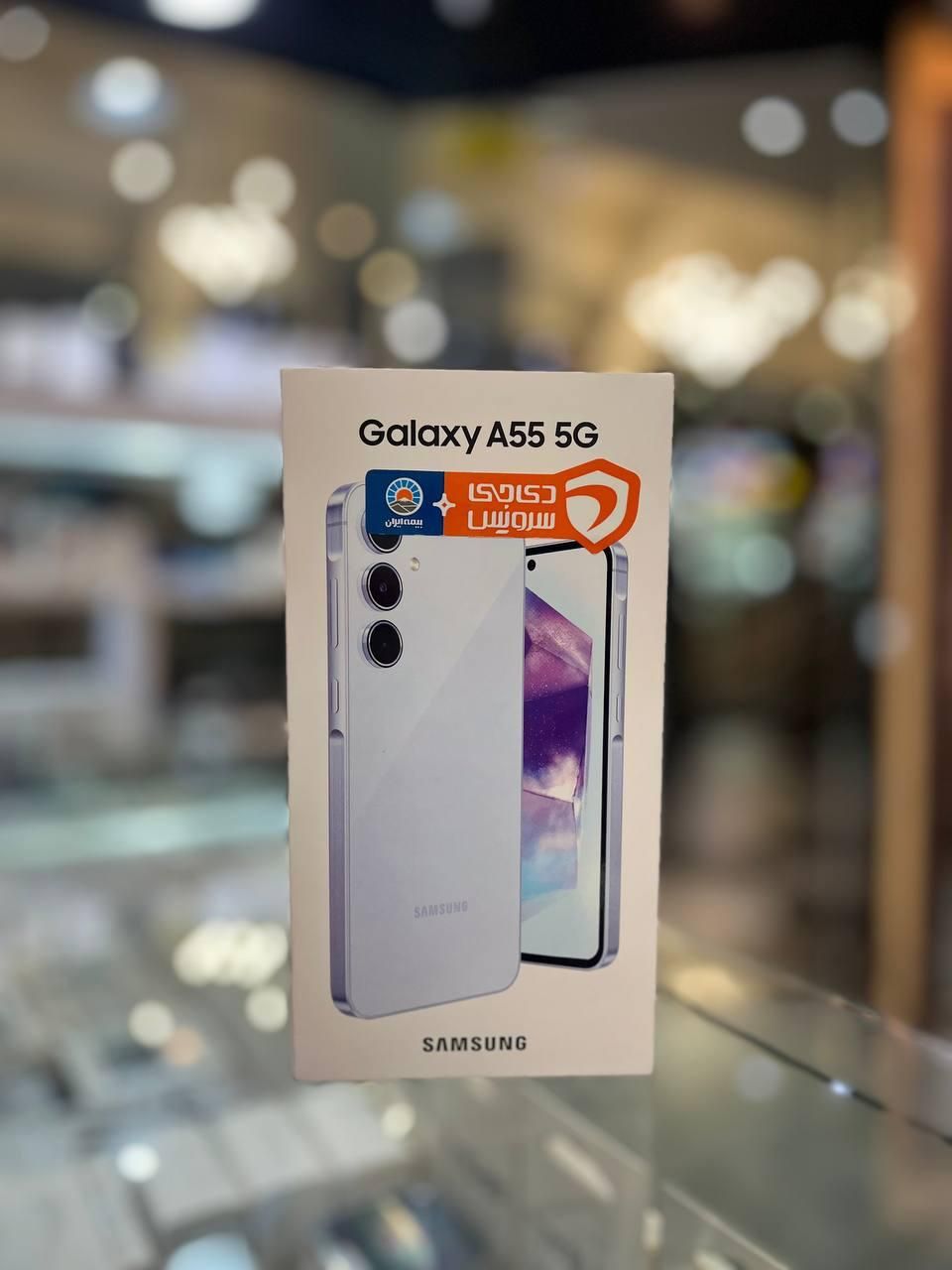 سامسونگ سامسونگ Galaxy A55 با حافظهٔ۲۵۶ گیگابایت|موبایل|تهران, میرداماد|دیوار