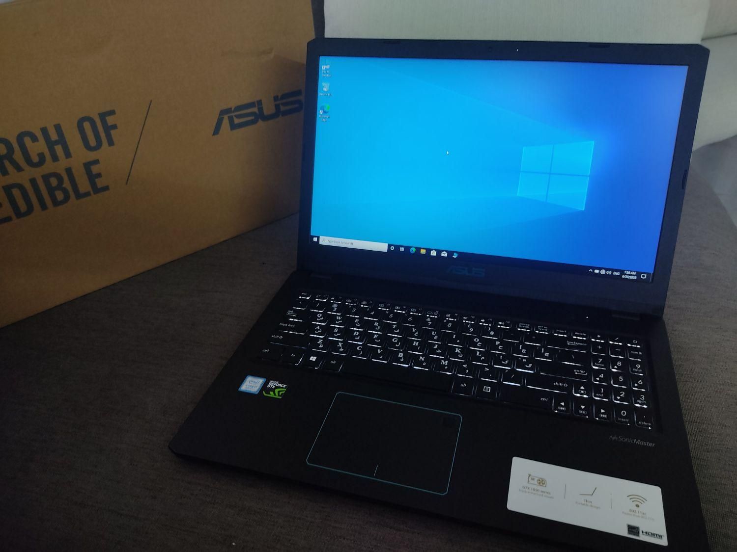 فروش فوری لپ‌تاپ ASUS VivoBook K570UD|رایانه همراه|اصفهان, زهران|دیوار