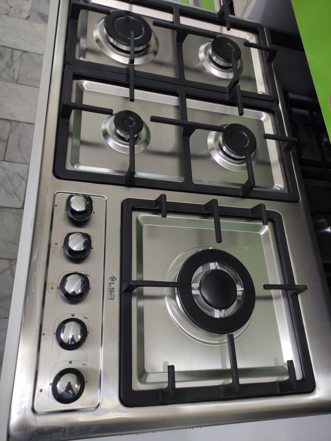 گاز استیل چدن بزرگ کنار|اجاق گاز و لوازم برقی پخت‌وپز|یزد, |دیوار