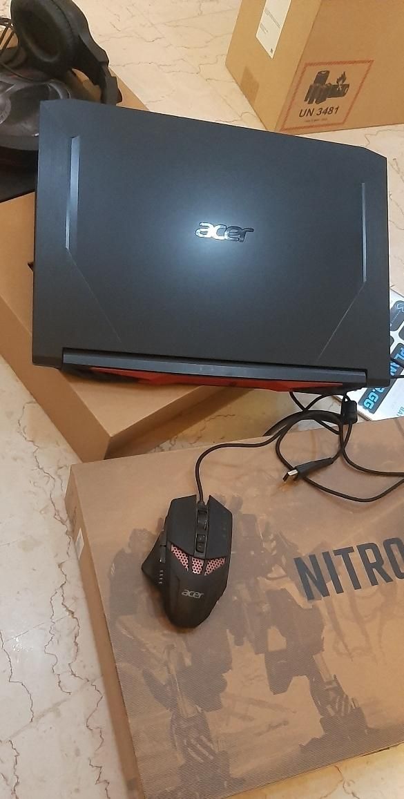 لپ تاپ ایسر گیمینگ nitro 5|رایانه همراه|تهران, جنت‌آباد شمالی|دیوار