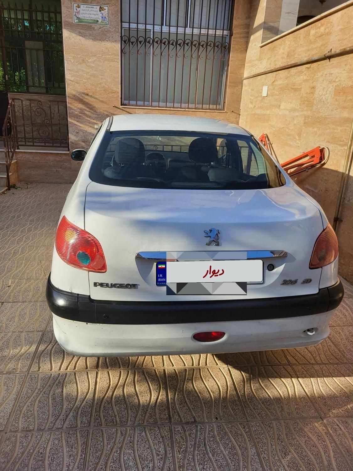 پژو 206 SD V8، مدل ۱۳۸۹|سواری و وانت|شاهرود, |دیوار