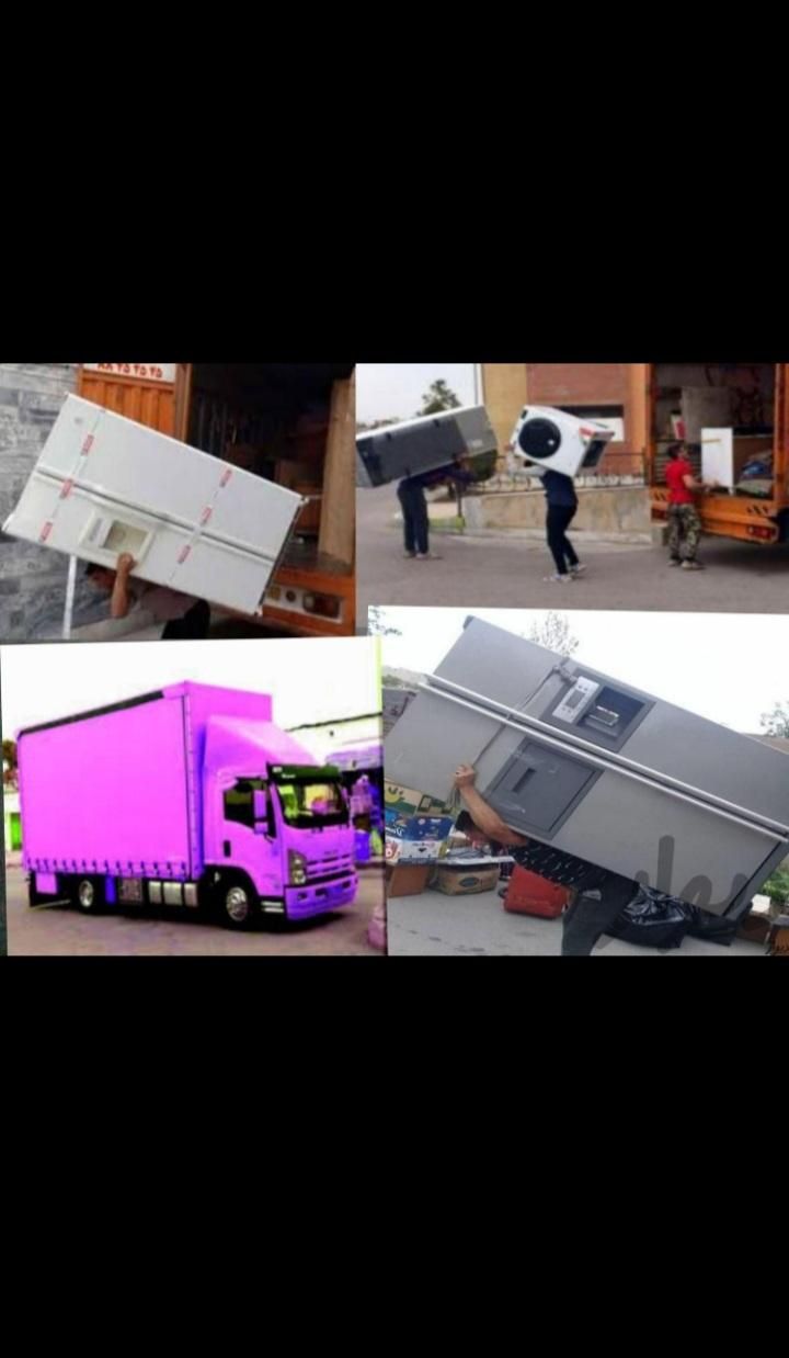 خدمات حمل نقل اثاثیه منزل یخچال ساید وکارگر|خدمات حمل و نقل|همدان, |دیوار