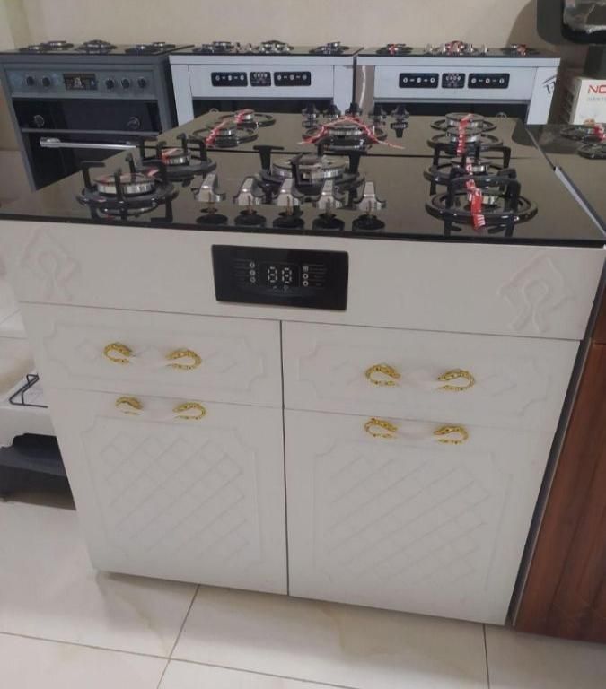 اجاق گاز ۵شعله کابینتی صفحه شیشه مدل G-van|اجاق گاز و لوازم برقی پختوپز|رشت, رشتیان|دیوار