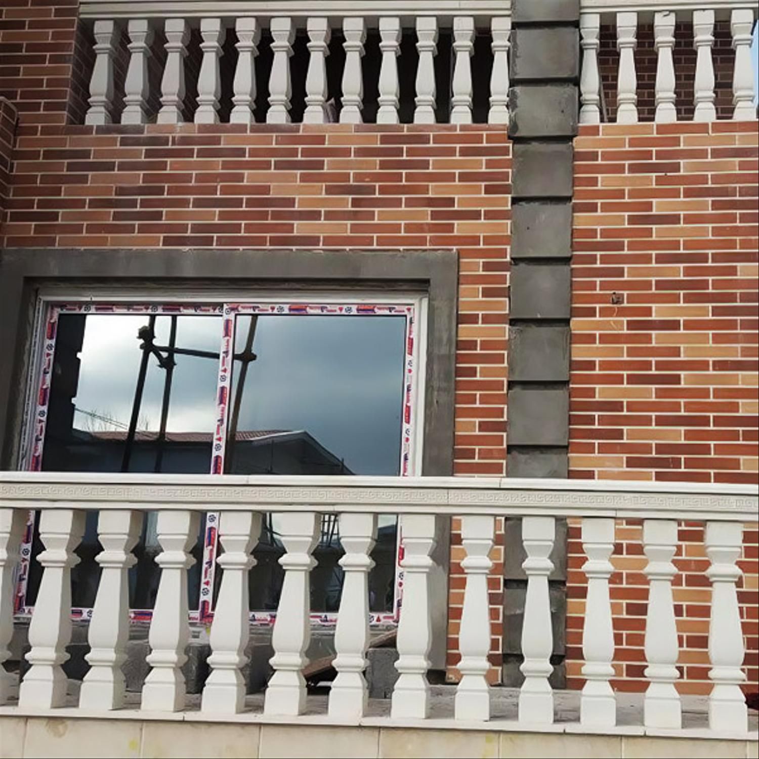 نرده صراحی سنگی طرح زمرد|مصالح و تجهیزات ساختمان|اردبیل, |دیوار