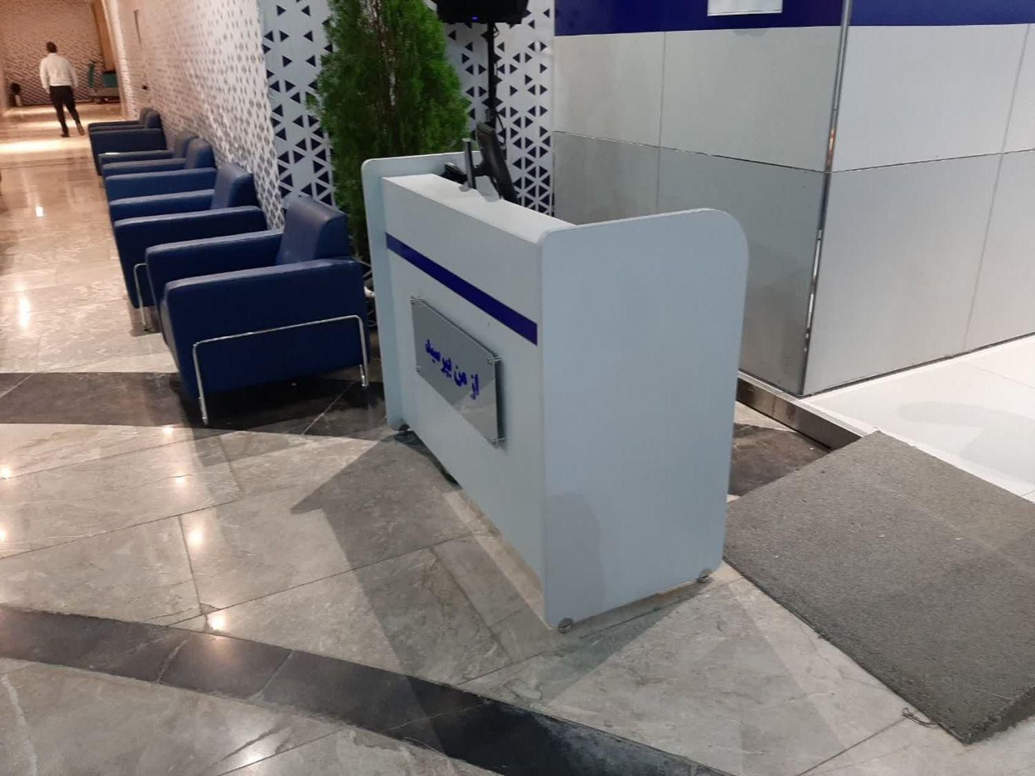 میز کانتر یا پیشخوان cnc|مبلمان اداری|مشهد, خواجه ربیع|دیوار