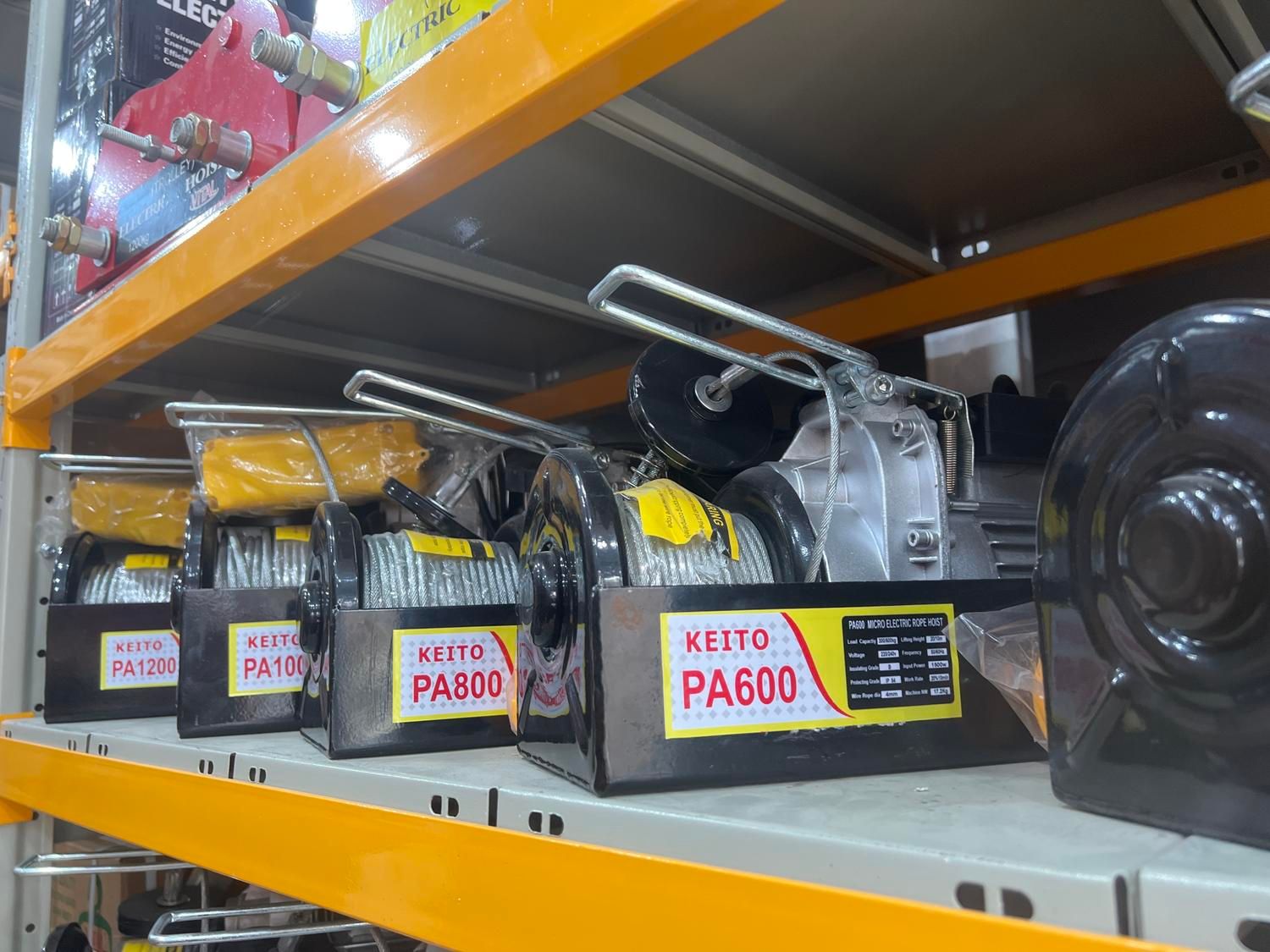 وینچ‌برقی (بالابر)کیتو با ضمانت بی قید و شرط|ماشین‌آلات صنعتی|مشهد, کوشش|دیوار