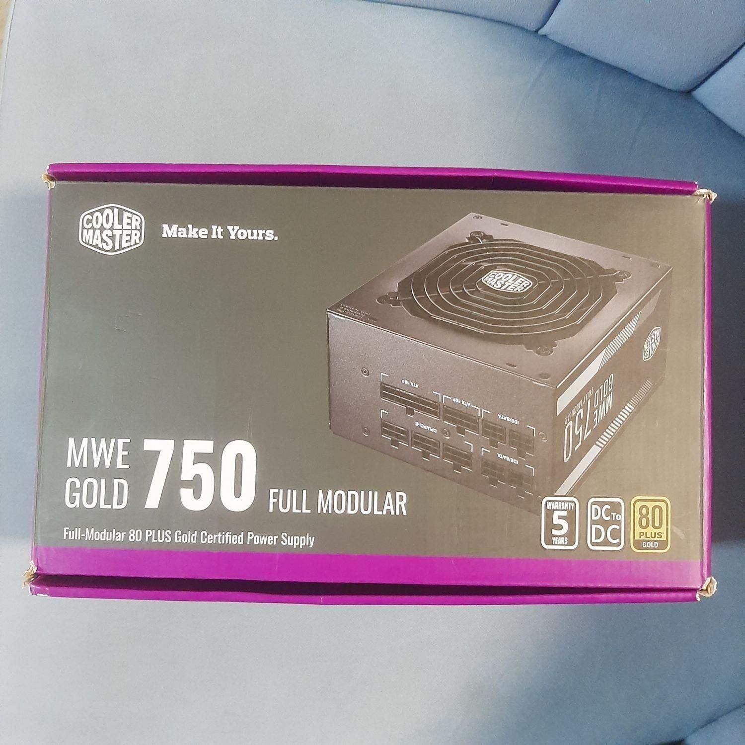 master MWE Gold 750W|قطعات و لوازم جانبی رایانه|تهران, دانشگاه علم و صنعت|دیوار