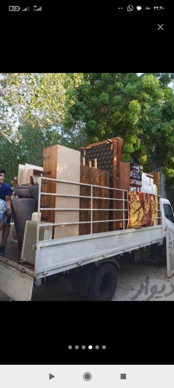 باربری داخلی کیش کارگر ماهر ششچرخ بزرگ شبانه روزی|خدمات حمل و نقل|کیش, |دیوار