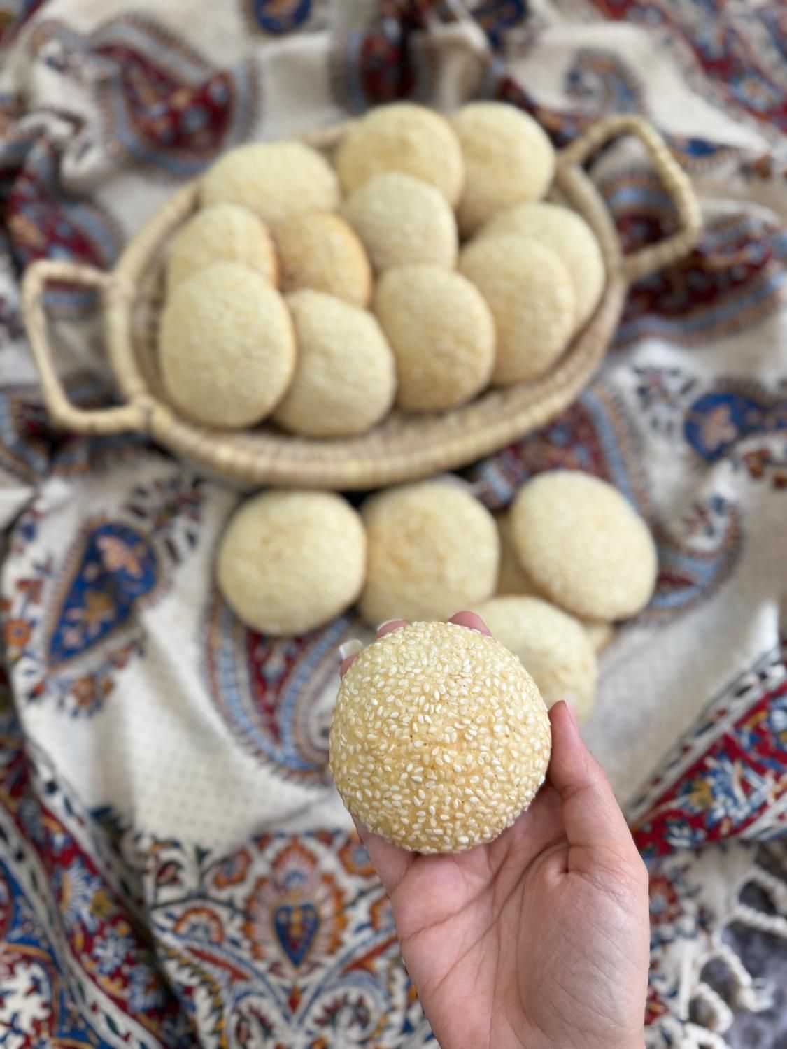 سفارش کلوچه کنجدی خانگی|خوردنی و آشامیدنی|جم, |دیوار