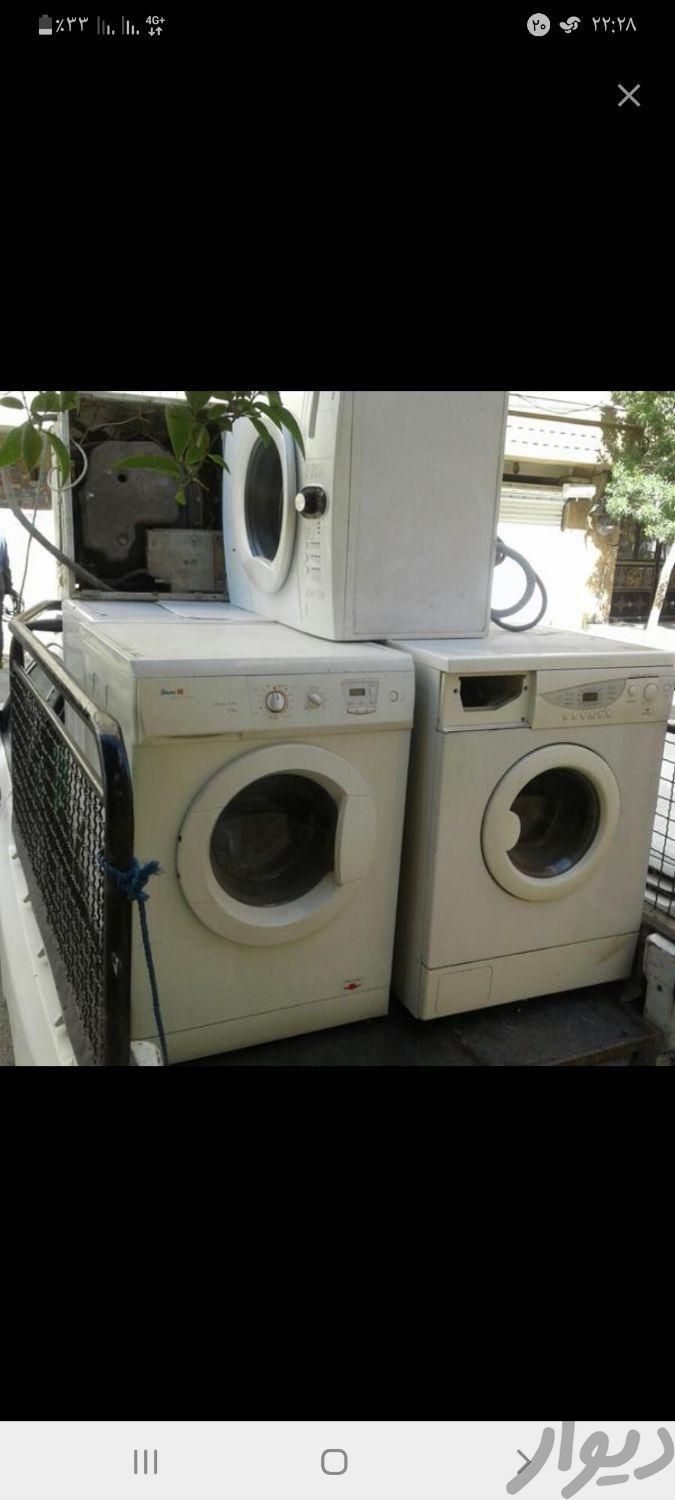 ((خریدار)) لباسشویی سالم و معیوب|ماشین لباسشویی و خشک‌کن لباس|تهران, تهران‌سر|دیوار