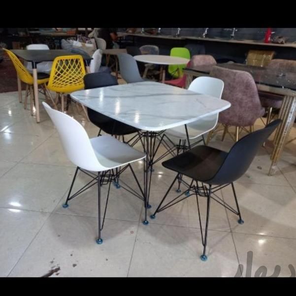 میز و صندلی ناهارخوری سنگی رستوران وکافی شاپ|میز و صندلی غذاخوری|اهواز, کمپلو جنوبی (کوی انقلاب)|دیوار