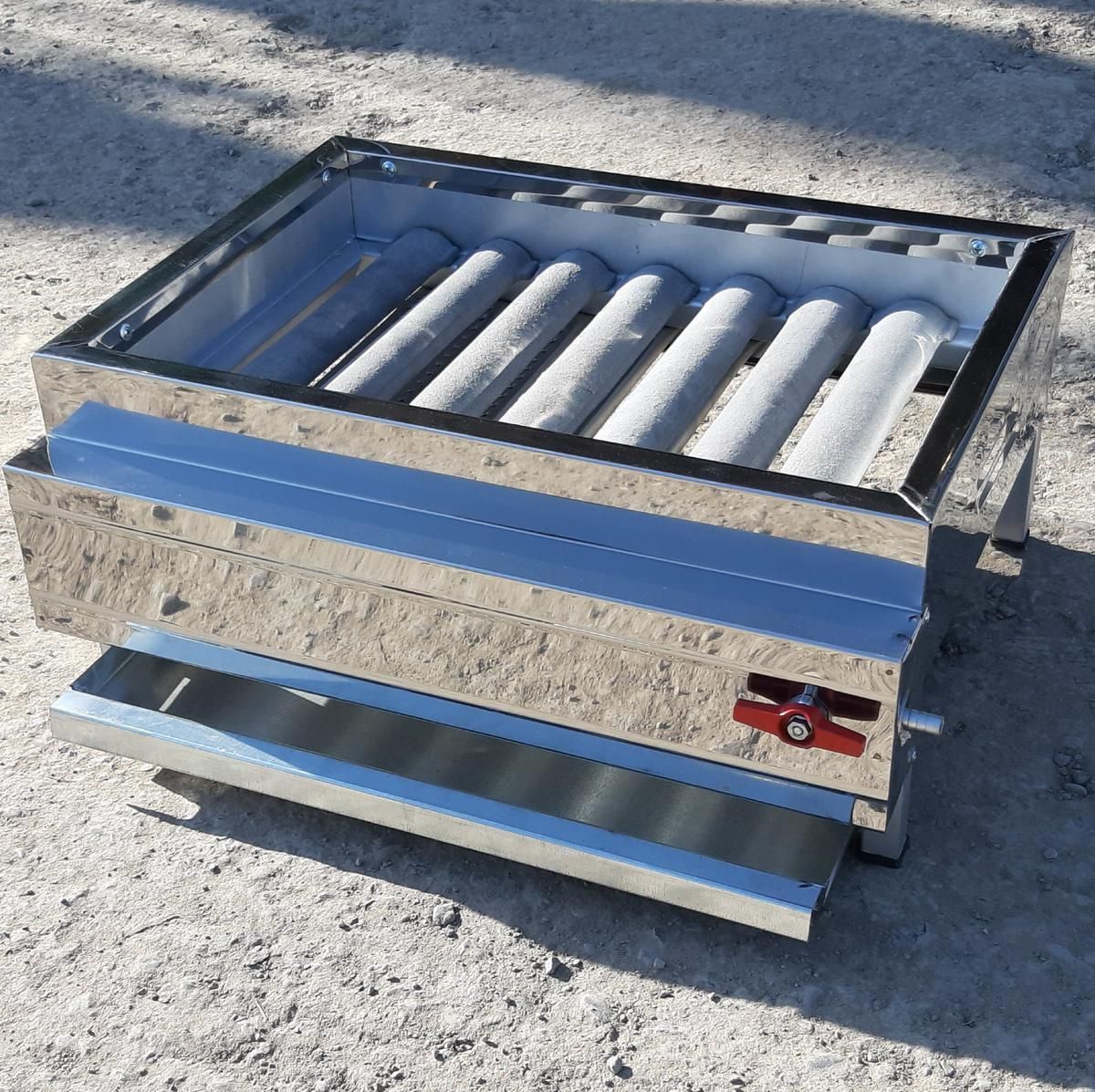 کبابپزگازی استیل ۵۰×۳۵ منقل گازی|اجاق گاز و لوازم برقی پخت‌وپز|مشهد, رسالت|دیوار