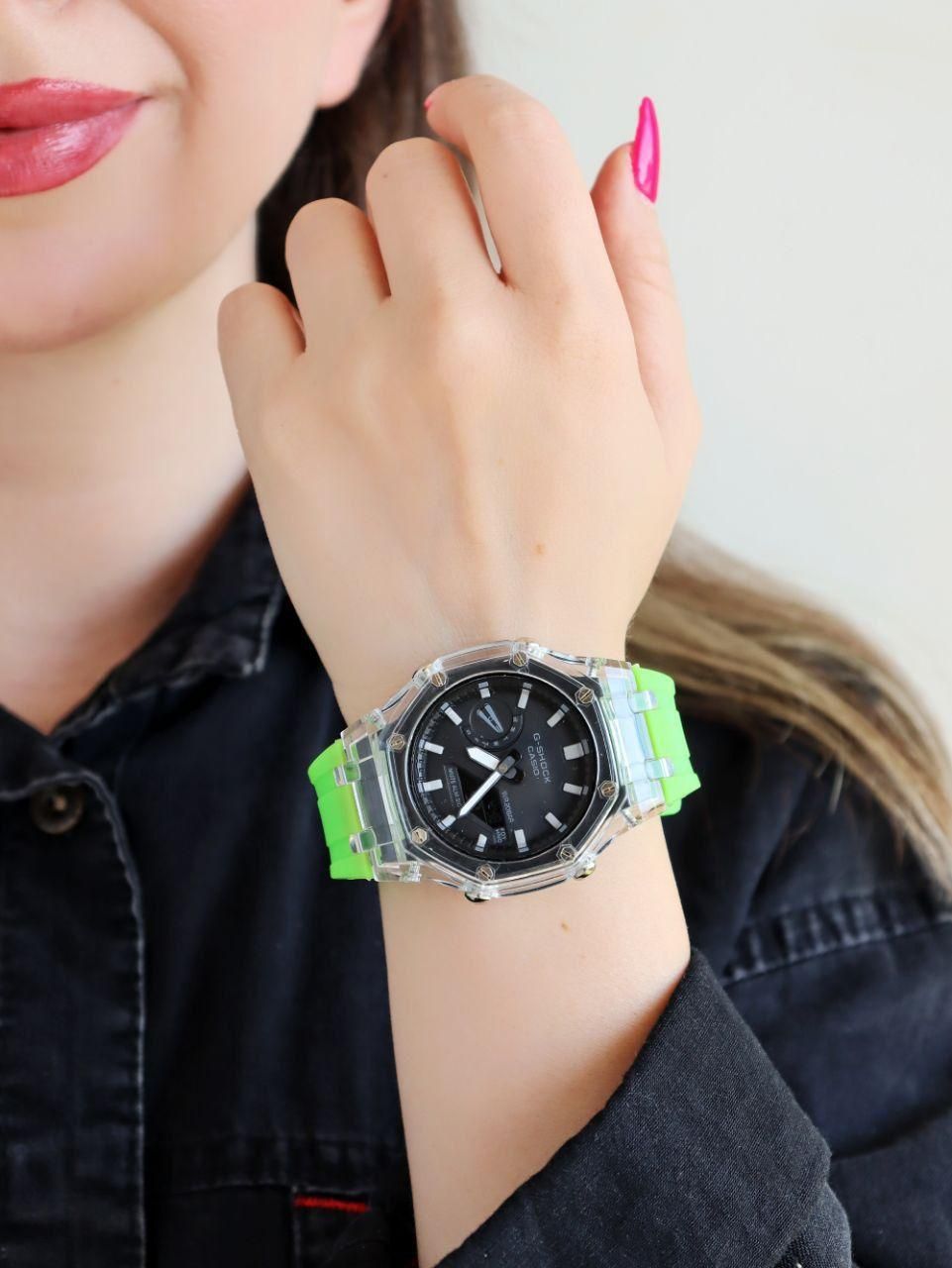 (( ساعت GShock شش ضلعی رنگ بندی جور++|ساعت|اصفهان, احمدآباد|دیوار