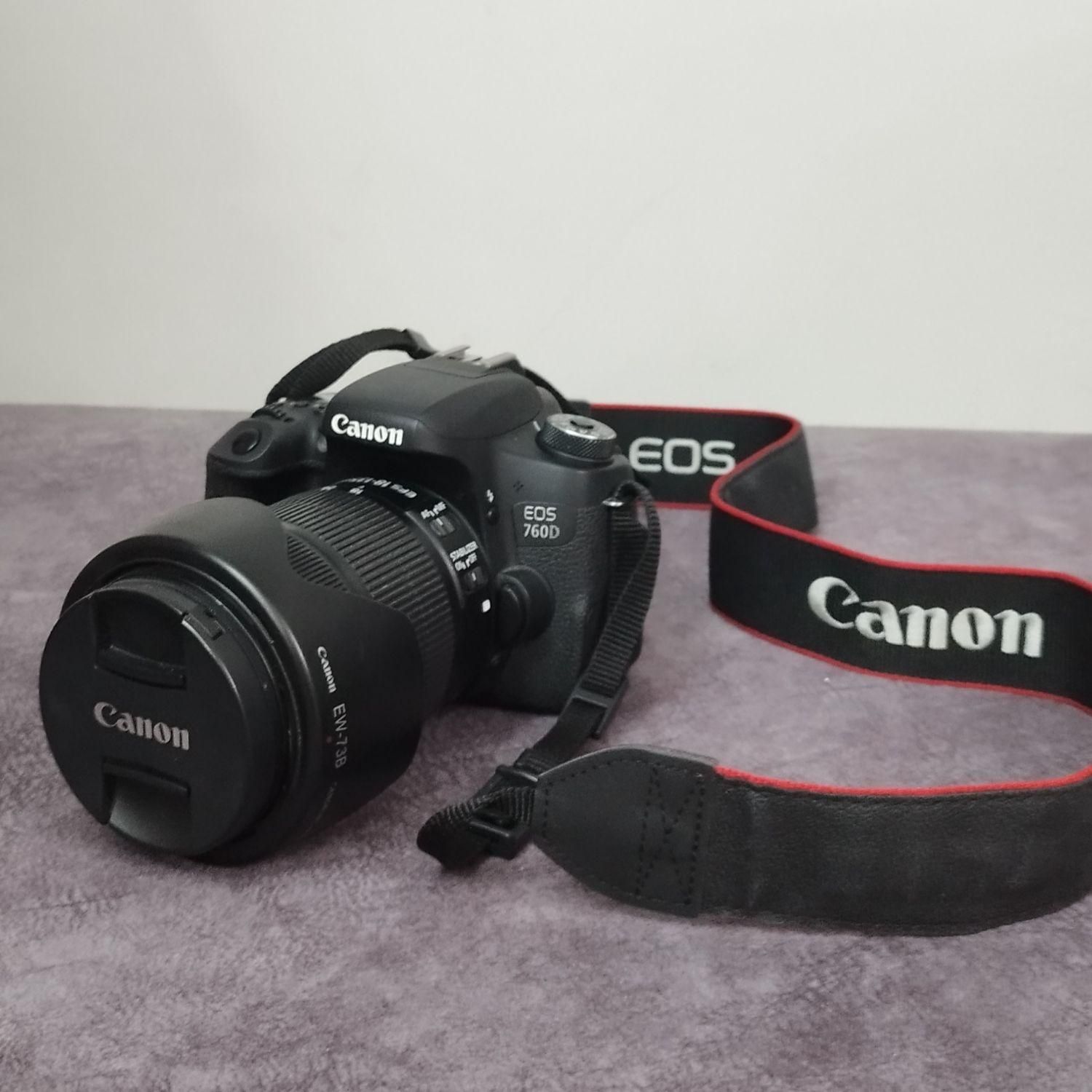 دوربین عکاسی کانن Canon 760D 18-135mm|دوربین عکاسی و فیلم‌برداری|تهران, امیرآباد|دیوار