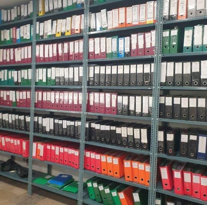 ق ف س ه فلزی انباری کدایزو۹۰۰۱وداخل بالکن آپارتمان|کتابخانه، شلف، قفسه‌های دیواری|تهران, خرمشهر|دیوار