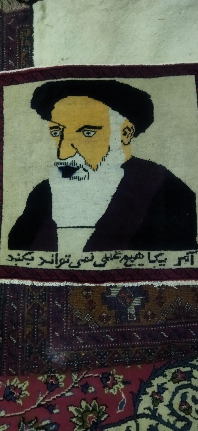 تابلو فرش دستباف امام خمینی (ره)|تابلو فرش|تهران, تهرانسر شرقی|دیوار
