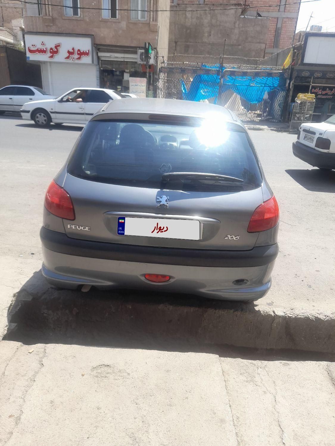 فروش یک دستگاه ۲۰۶ تیپ ۲ مدل ۸۴|خودرو سواری و وانت|تهران, بهارستان|دیوار