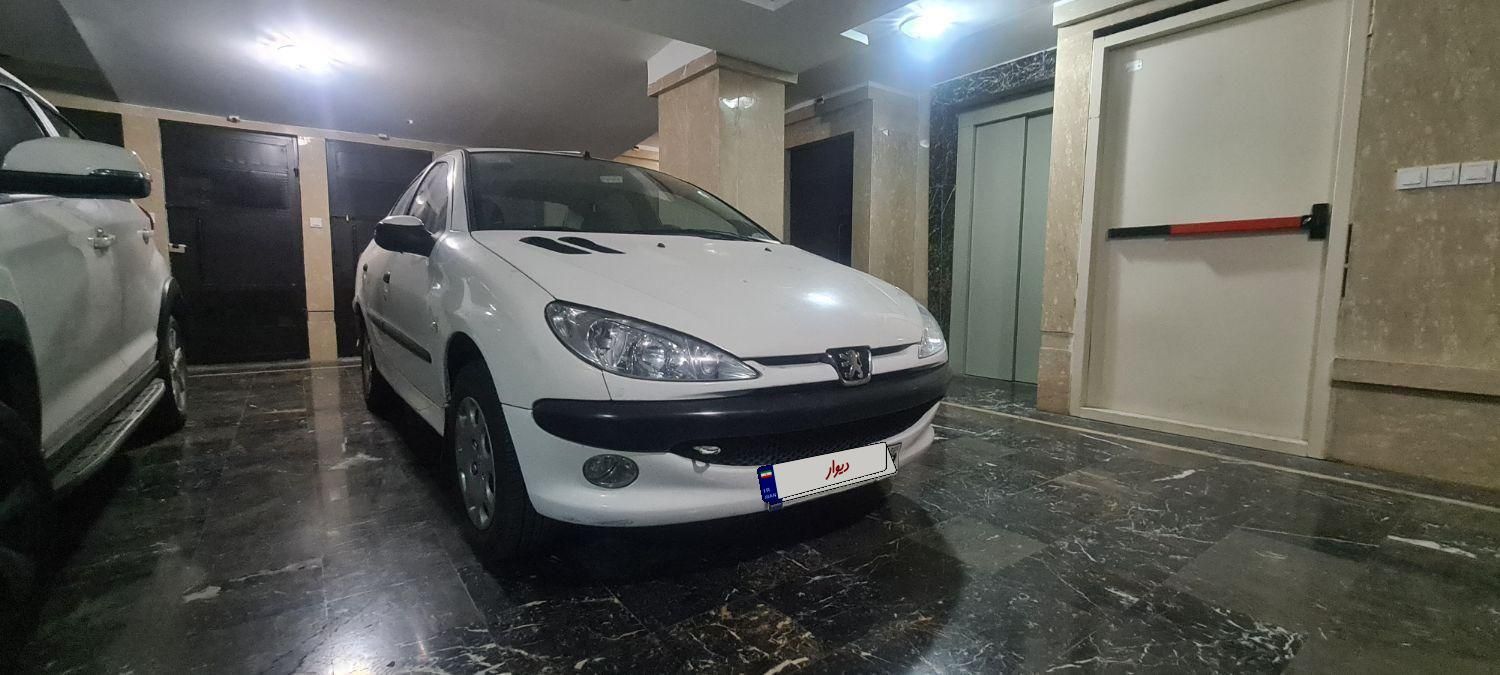 پژو 206 SD V8، مدل ۱۳۸۷ دوگانه سوز کارخانه|خودرو سواری و وانت|تهران, الهیه|دیوار