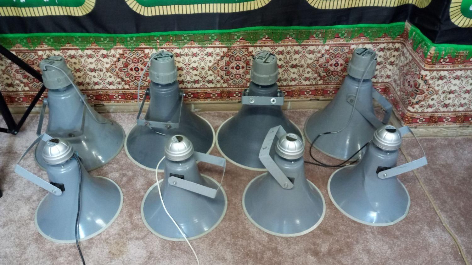 بلندگو شیپوری توآ ژاپن و سامی اصل کره|سیستم صوتی خانگی|تهران, نازی‌آباد|دیوار
