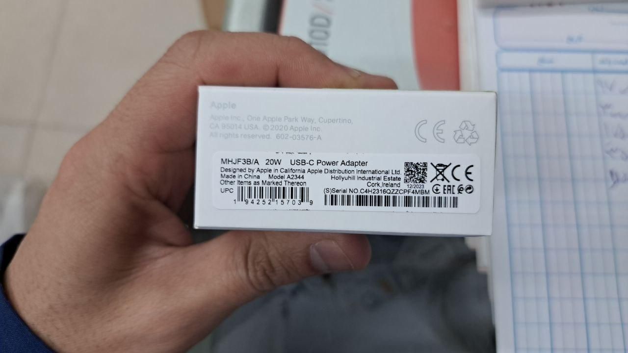 آداپتور 20w وات آیفون  شارژر سفارش عرب آکبند|لوازم جانبی موبایل و تبلت|مشهد, هفت تیر (حافظ)|دیوار