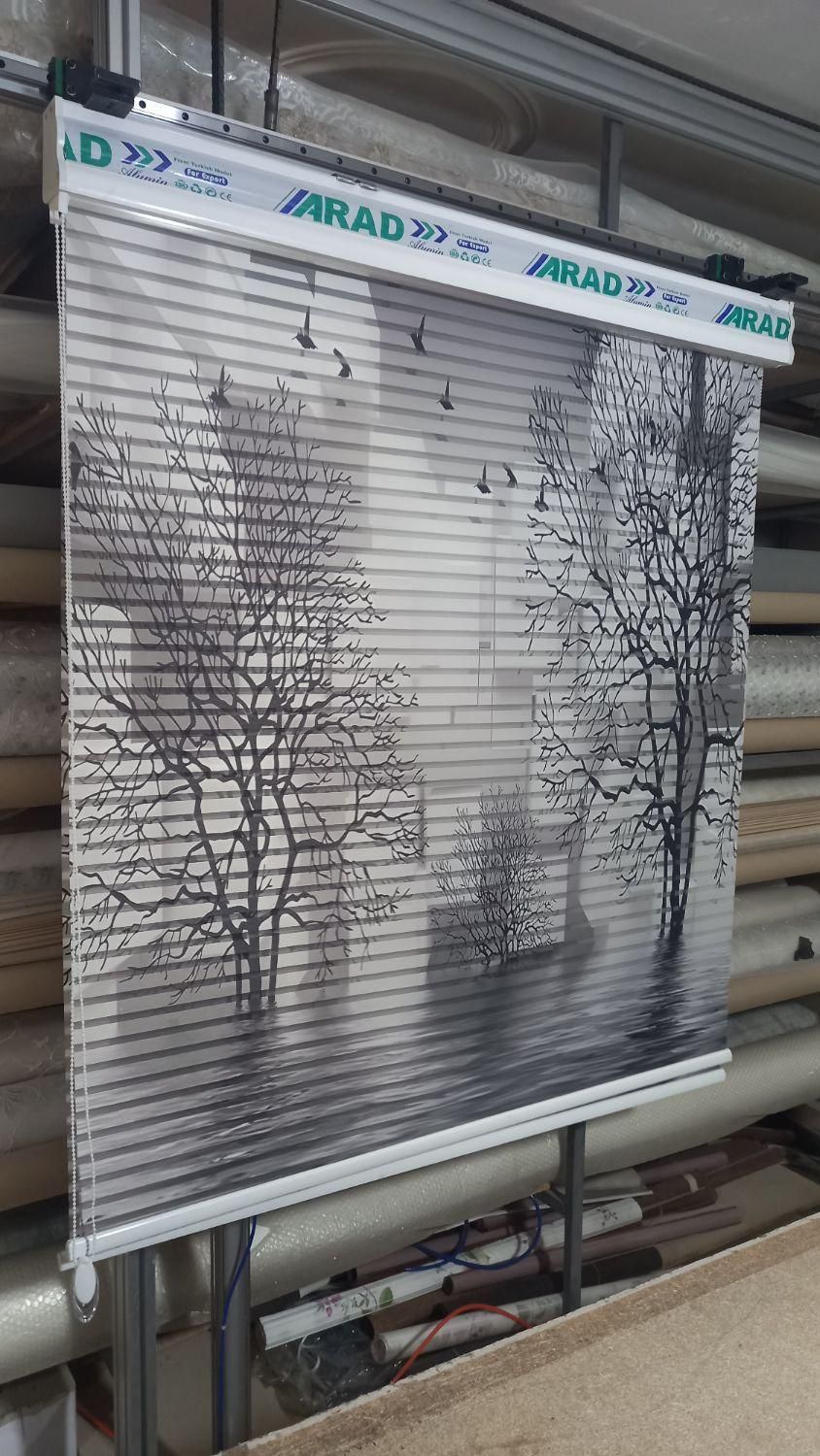 پرده زبرا و شید با 2 سال ضمانت|پرده، رانر، رومیزی|قرچک, میرزائی جنوبی|دیوار