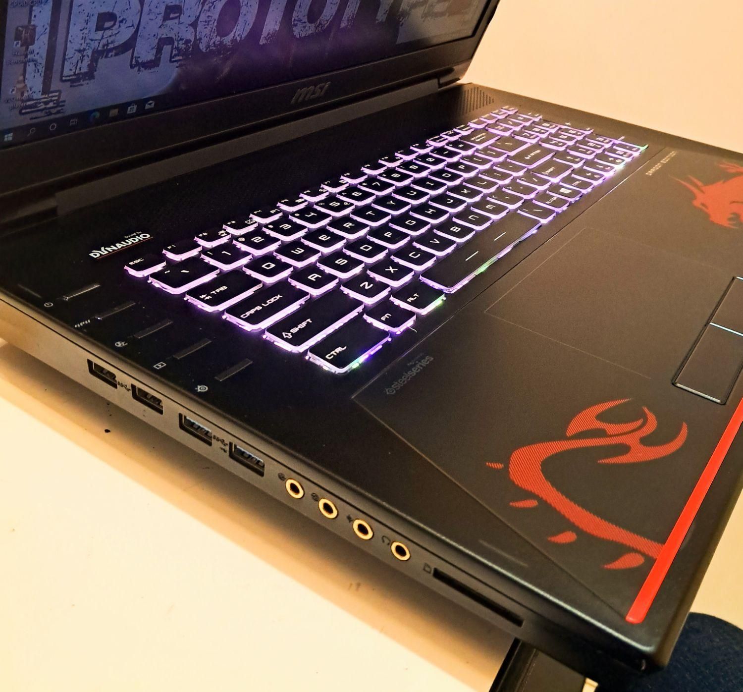 گیمینگ‌ MSI GT72S i7HK ،رم 16 d4 ،گرافیک8 گیگ GTX|رایانه همراه|تهران, ارم|دیوار