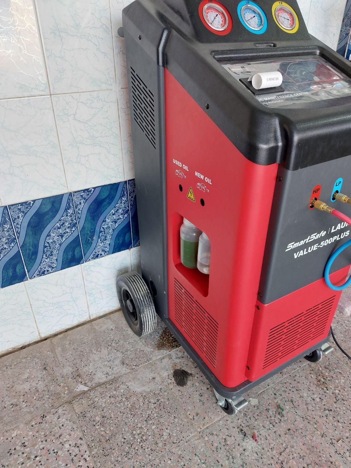 شارژ گاز کولر با دستگاه اتومات لانچ|خدمات موتور و ماشین|زابل, |دیوار