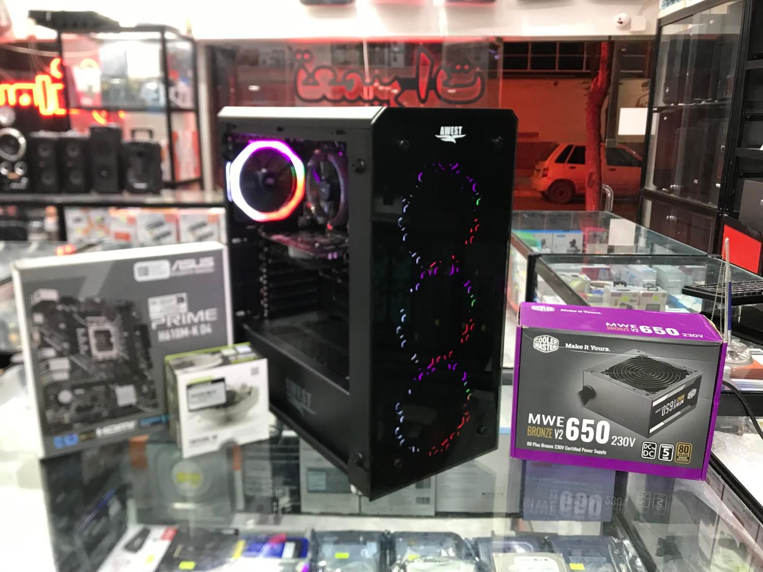 کیس گیمینگ نسل۱۲ رم۱۶ گرافیک۴|رایانه رومیزی|کرمان, |دیوار