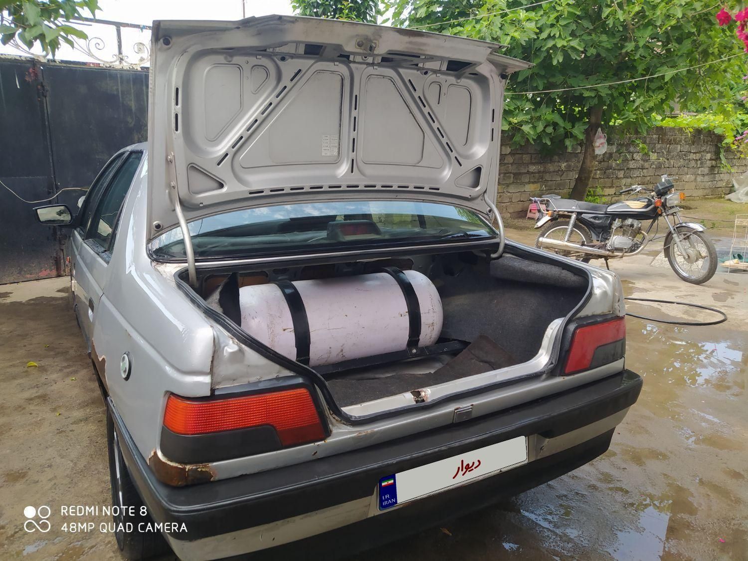 پژو 405 GLX - دوگانه سوز CNG، مدل ۱۳۸۶|خودرو سواری و وانت|رشت, بازار|دیوار