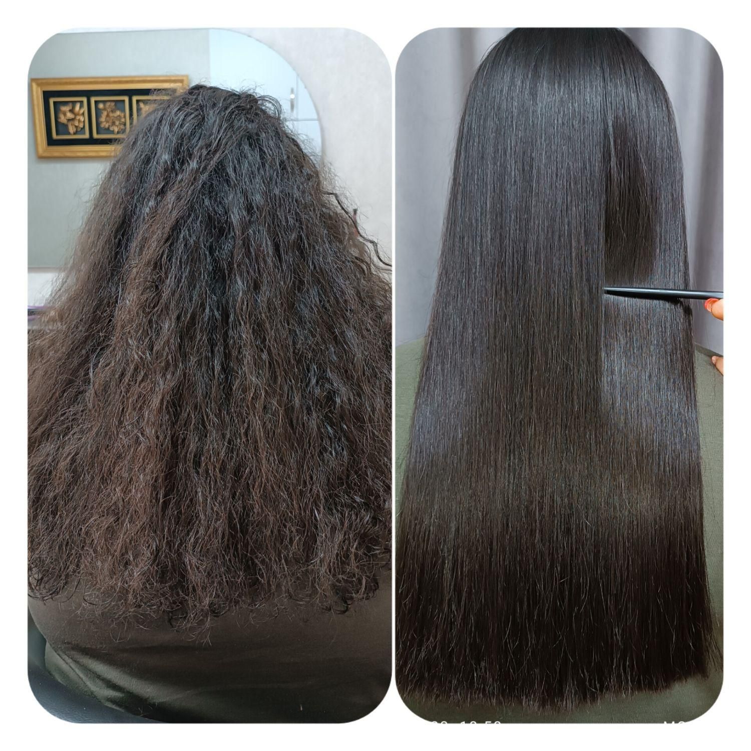 مدل برای کراتین و رنگ و مش و شینیون فقط هزینه مواد|خدمات آرایشگری و زیبایی|رشت, لاکانی|دیوار