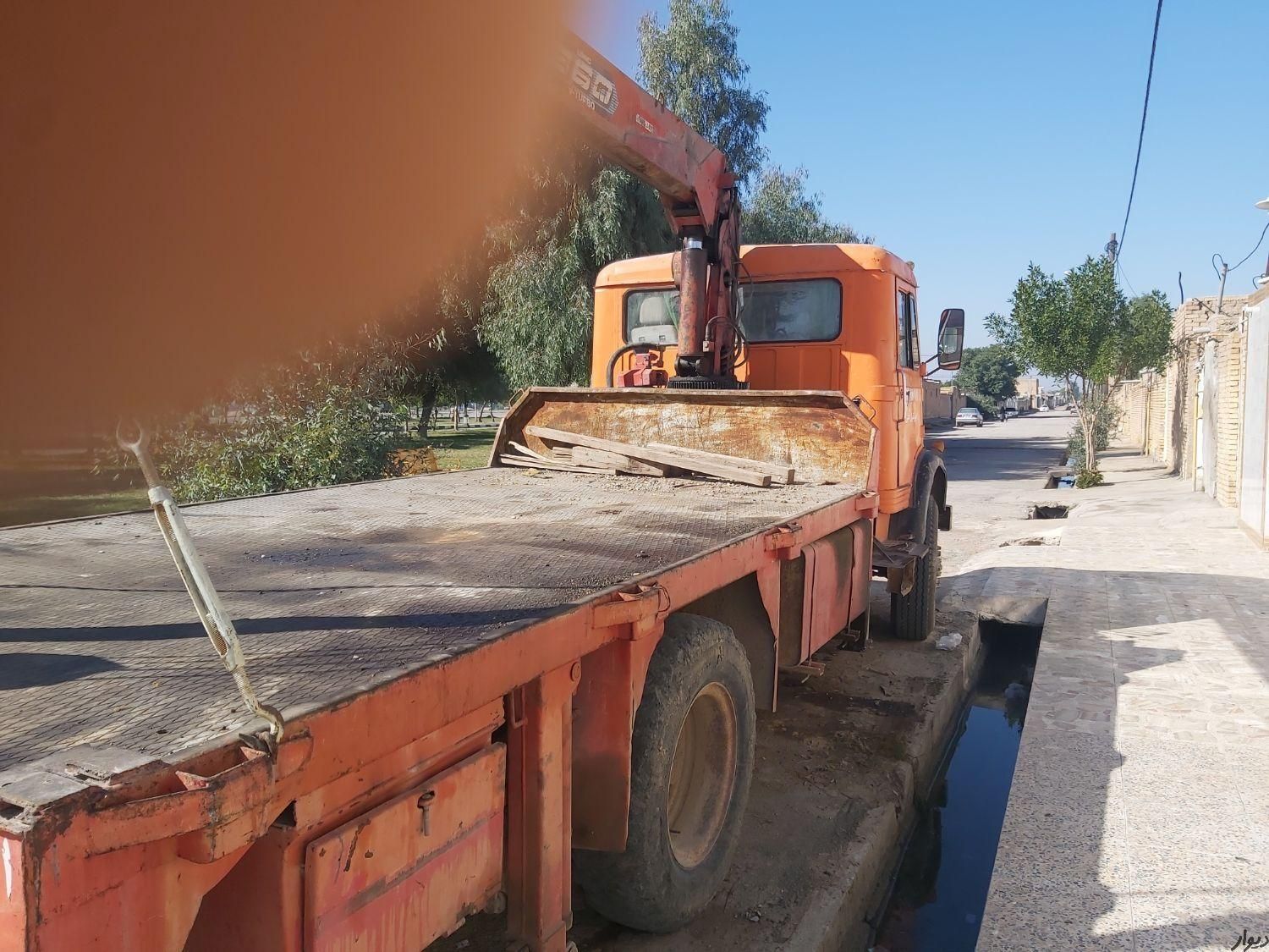 جرثقیل ۵تن وده تن حمل بارگیری وتخلیه باروتیرچه|خدمات حمل و نقل|دزفول, |دیوار