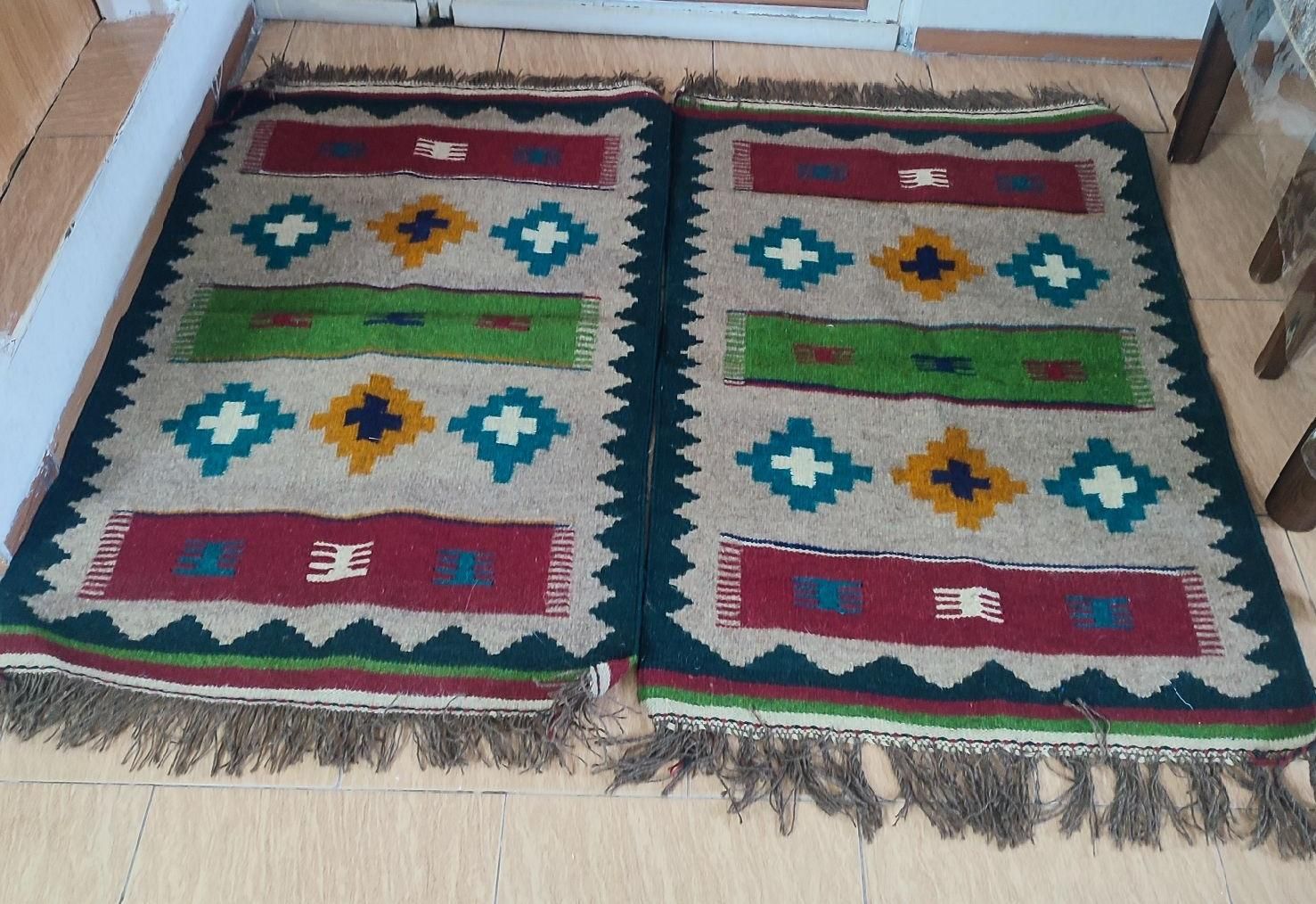گلیم زیبا وسنتی|گلیم، جاجیم، گبه|شیراز, هفت تنان|دیوار